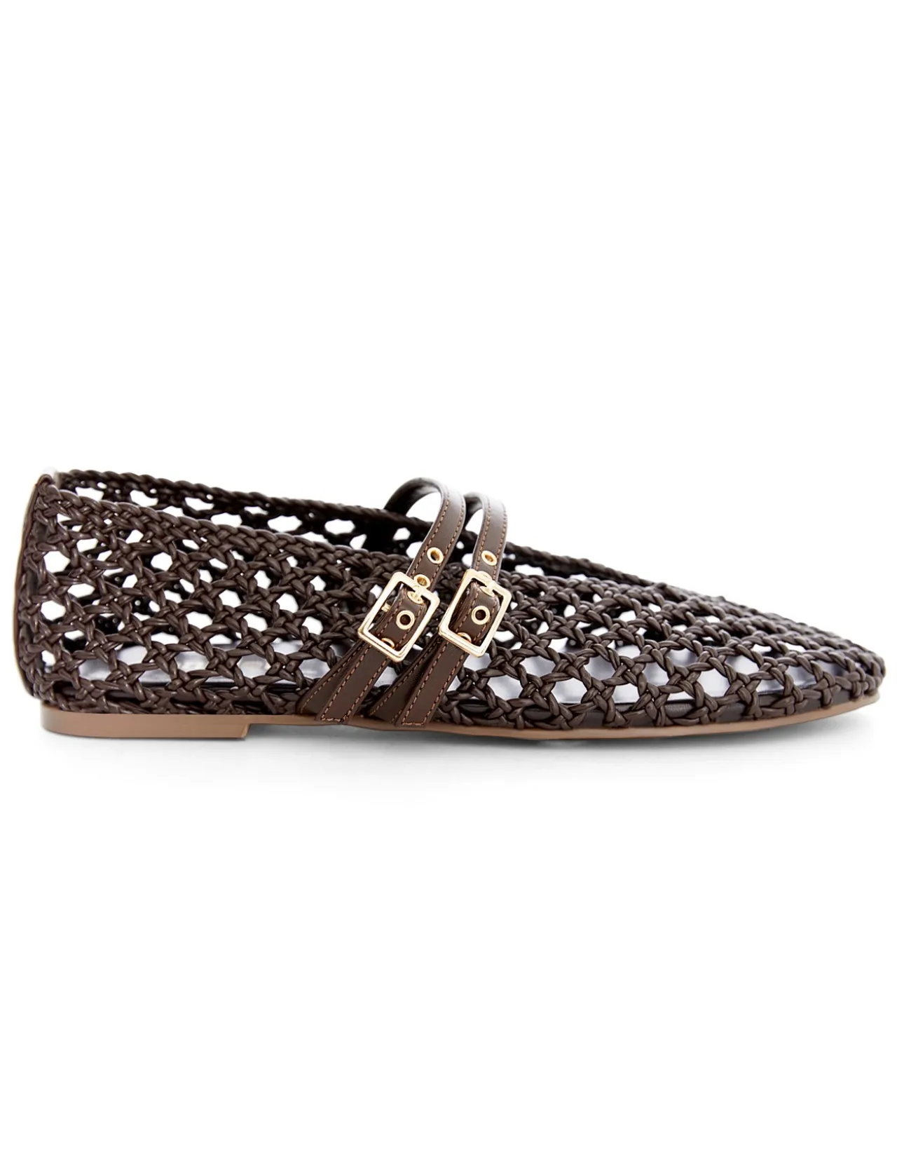 EBONY BALLET FLATS