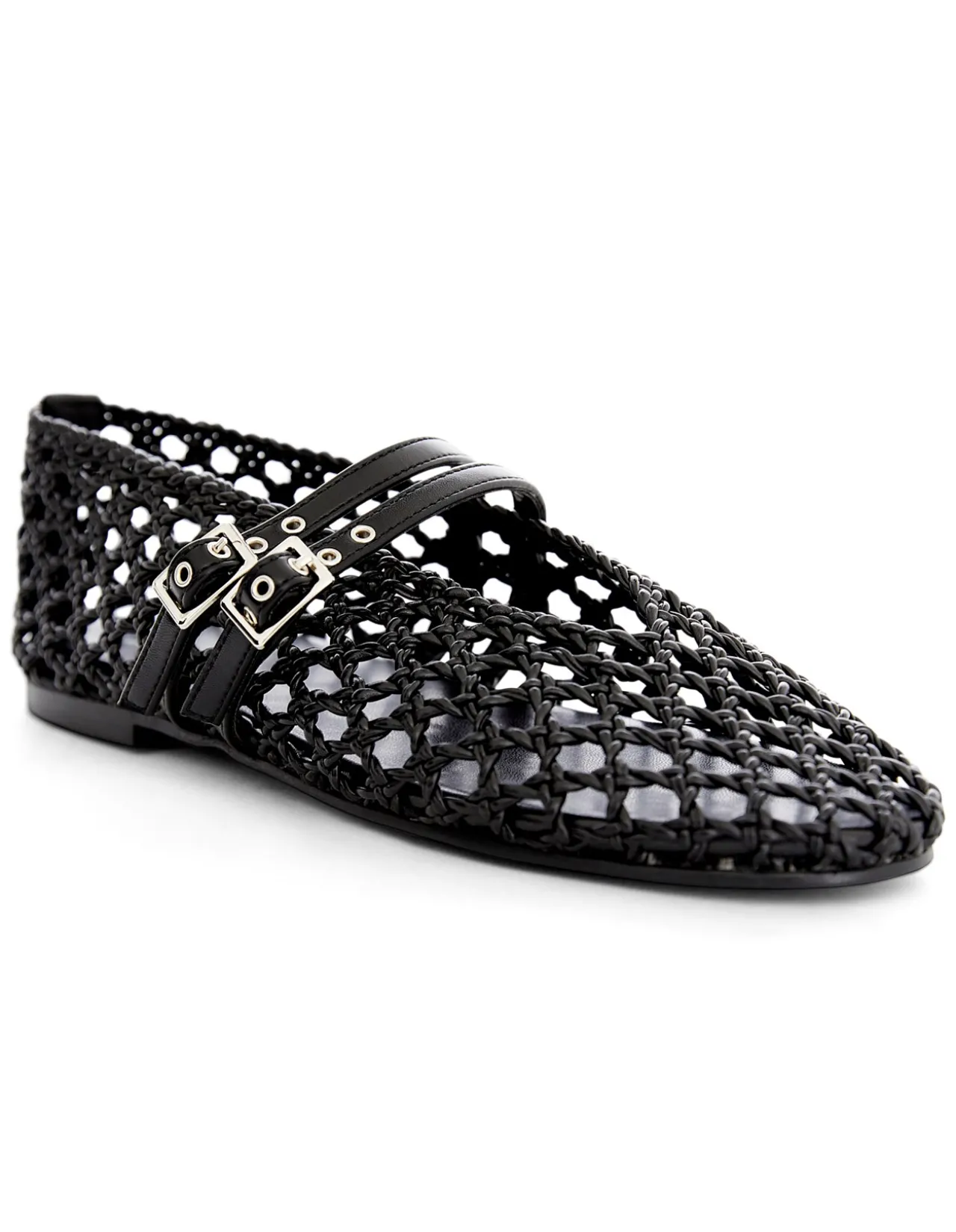 EBONY BALLET FLATS
