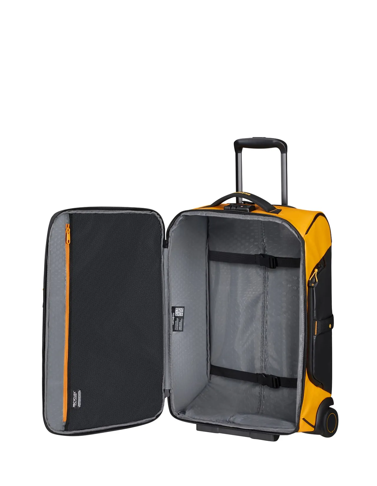 Eco Diver 55cm Wheeled Small Duffle Bag Yellow