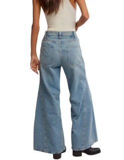 Eden High Rise Slouchy Flare Denim Jeans