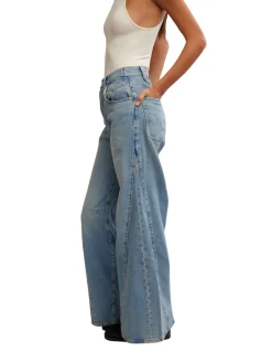 Eden High Rise Slouchy Flare Denim Jeans