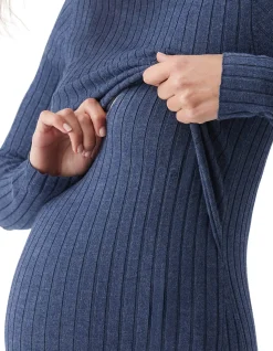 EDEN KNIT NURSING DRESS