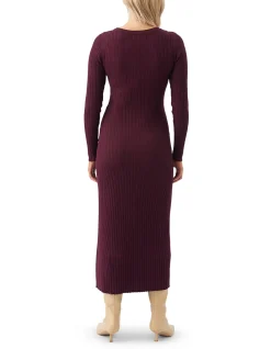 EDEN KNIT NURSING DRESS