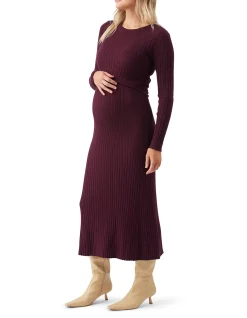 EDEN KNIT NURSING DRESS