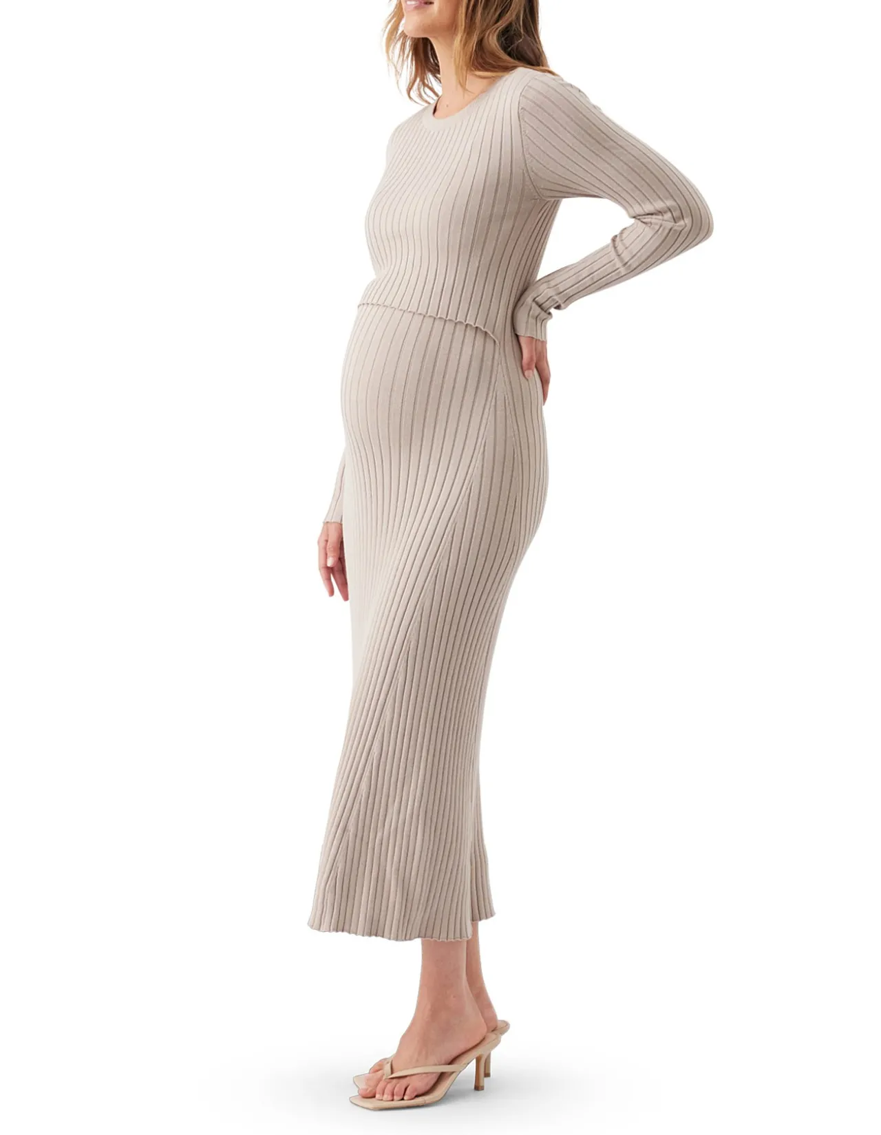 EDEN KNIT NURSING DRESS