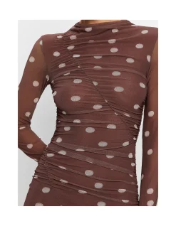 Edie Mesh Maxi Dress