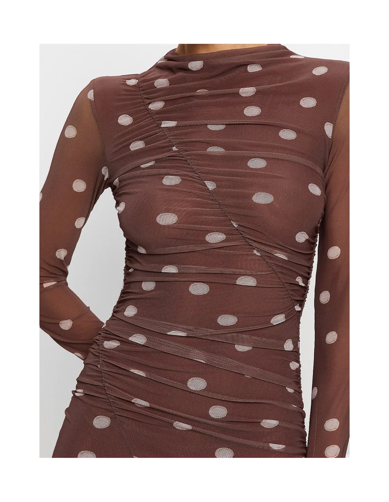 Edie Mesh Maxi Dress