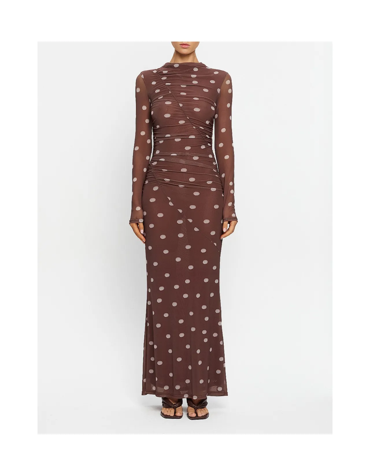 Edie Mesh Maxi Dress
