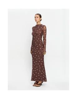 Edie Mesh Maxi Dress