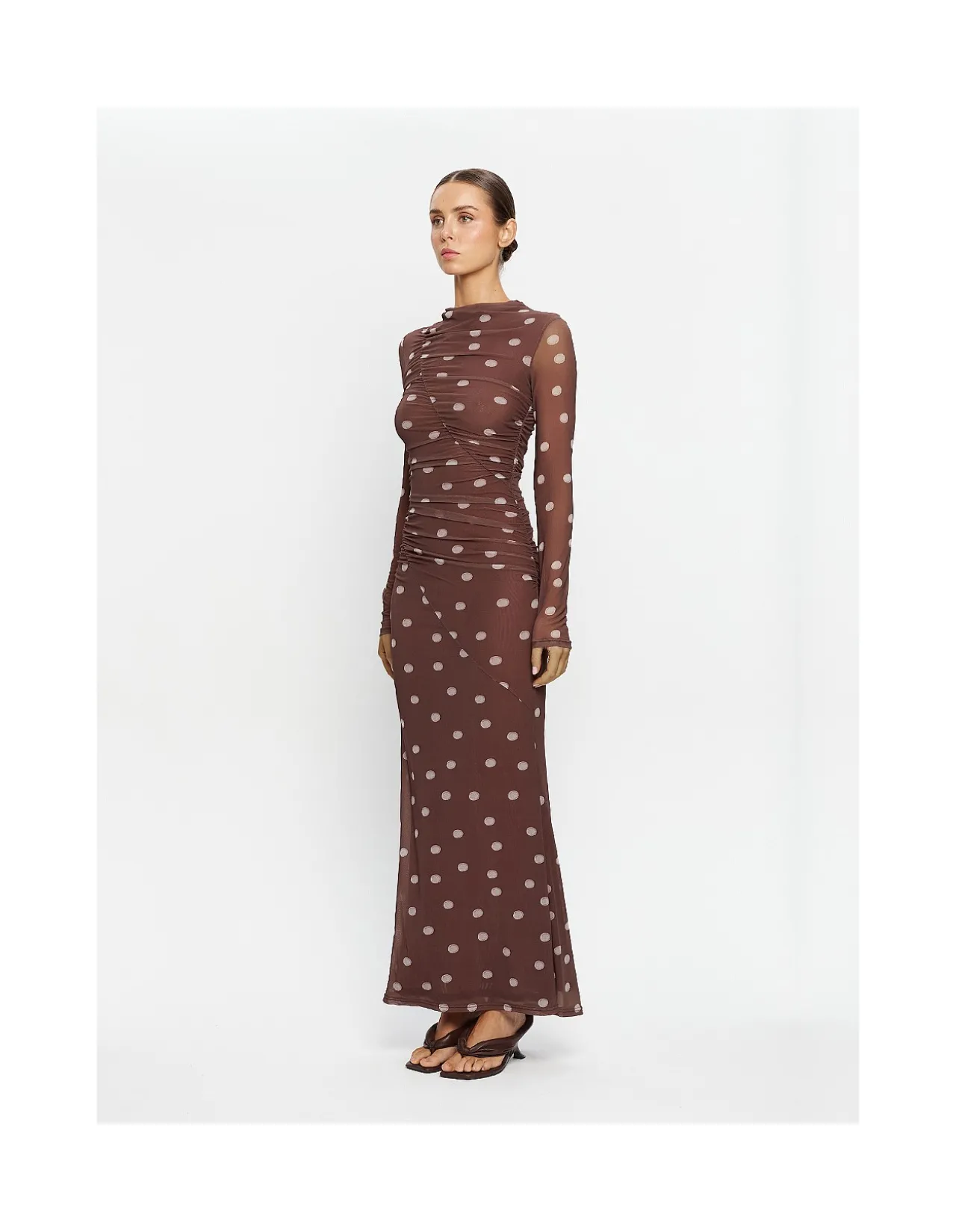 Edie Mesh Maxi Dress