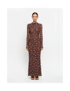Edie Mesh Maxi Dress