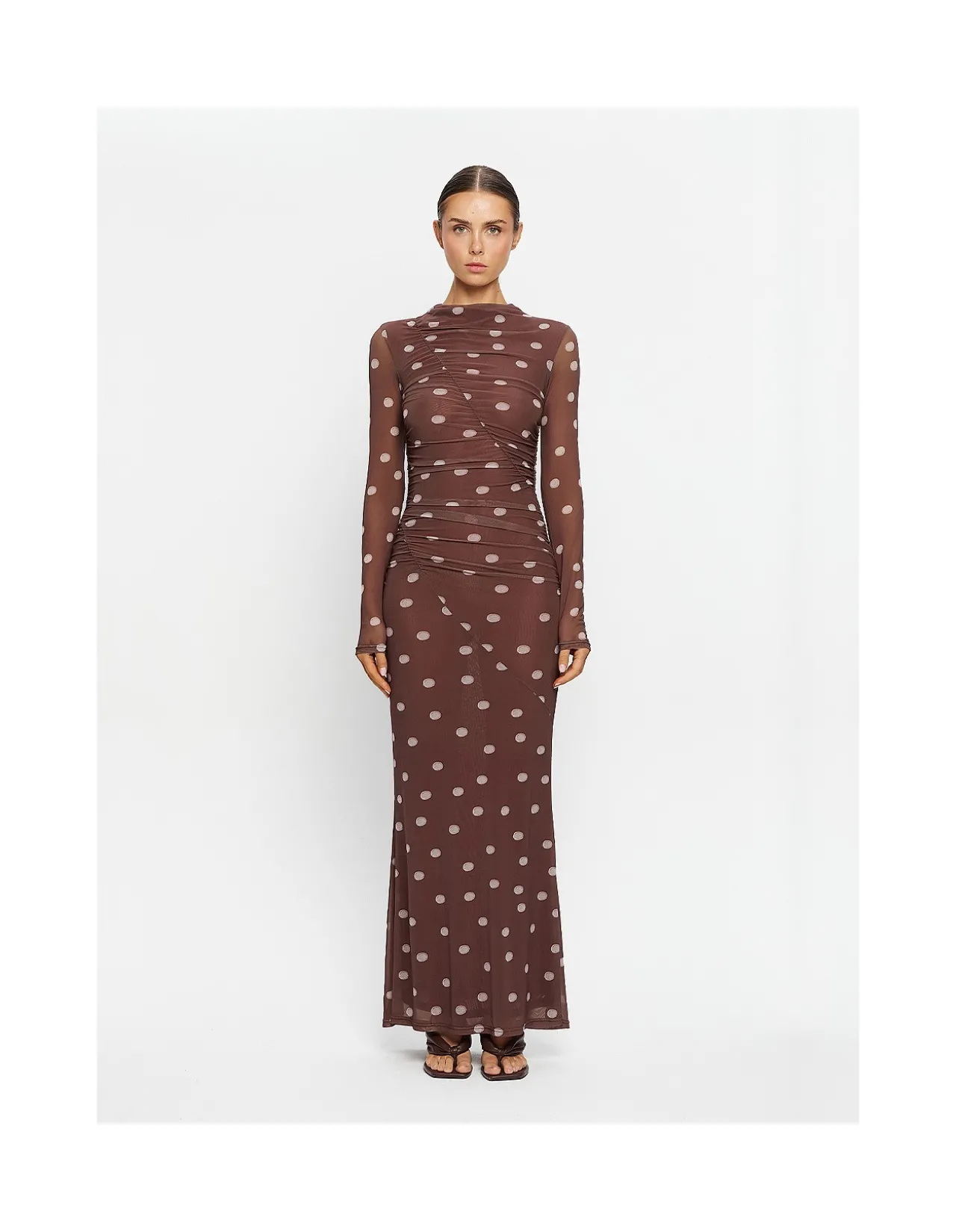 Edie Mesh Maxi Dress