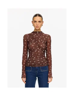 Edie Mesh Top