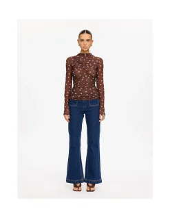 Edie Mesh Top
