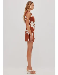 ELARA ASYMMETRICAL MINI DRESS