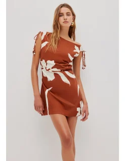 ELARA ASYMMETRICAL MINI DRESS