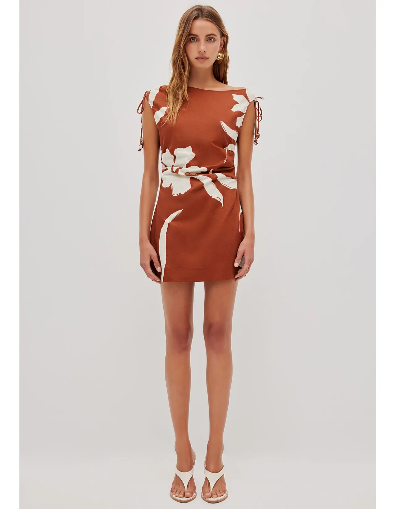 ELARA ASYMMETRICAL MINI DRESS