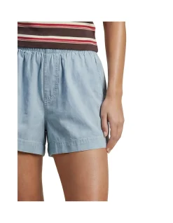 ELEANOR CHAMBRAY SHORT