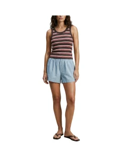 ELEANOR CHAMBRAY SHORT