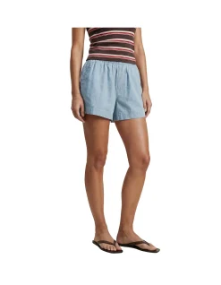 ELEANOR CHAMBRAY SHORT