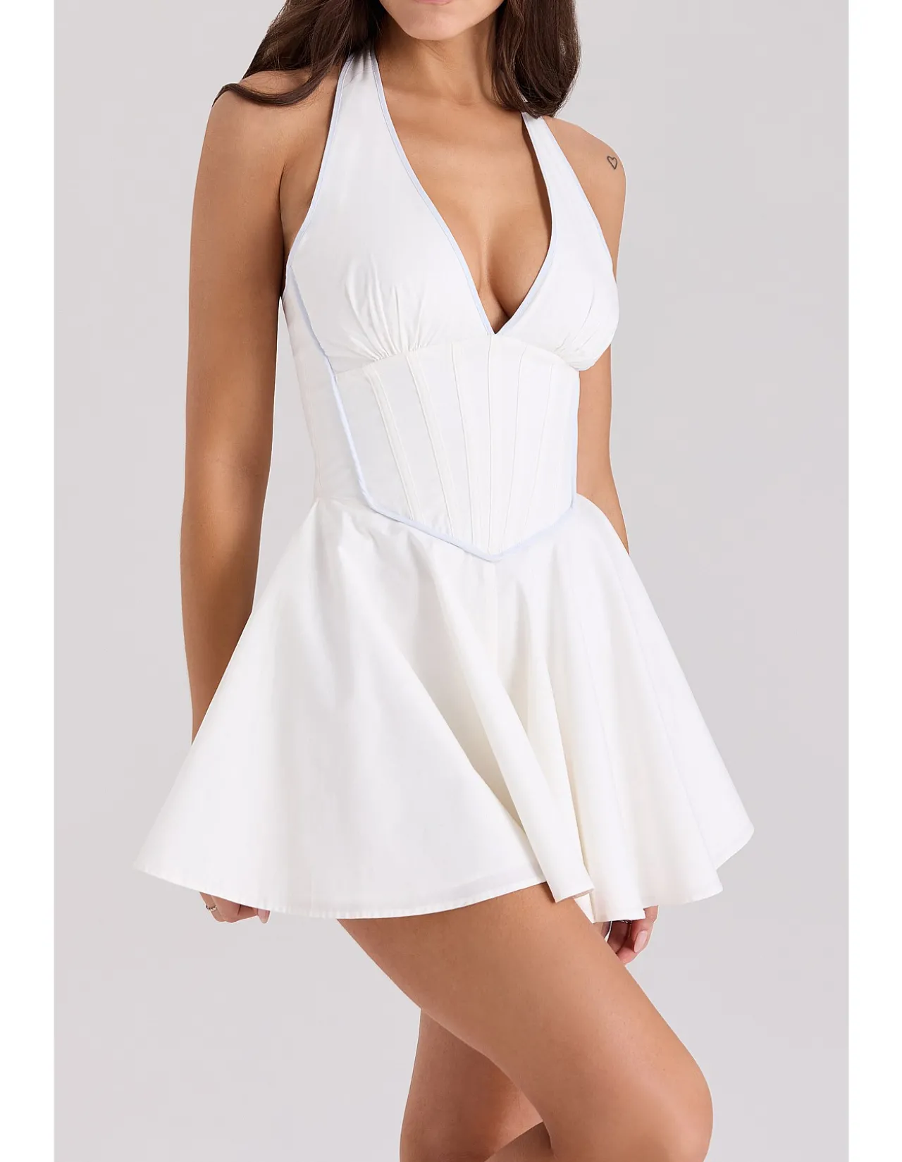 ELEANOR MINI HALTER PLAYSUIT