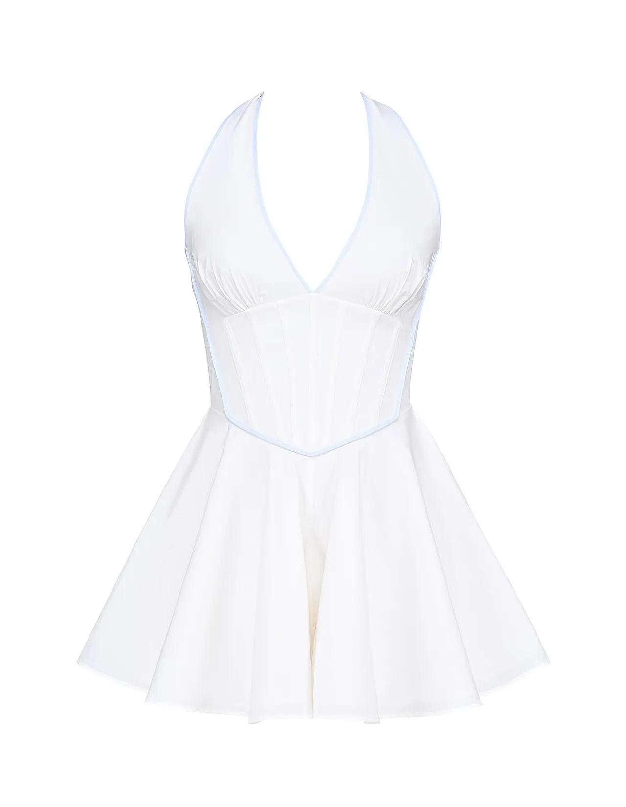 ELEANOR MINI HALTER PLAYSUIT