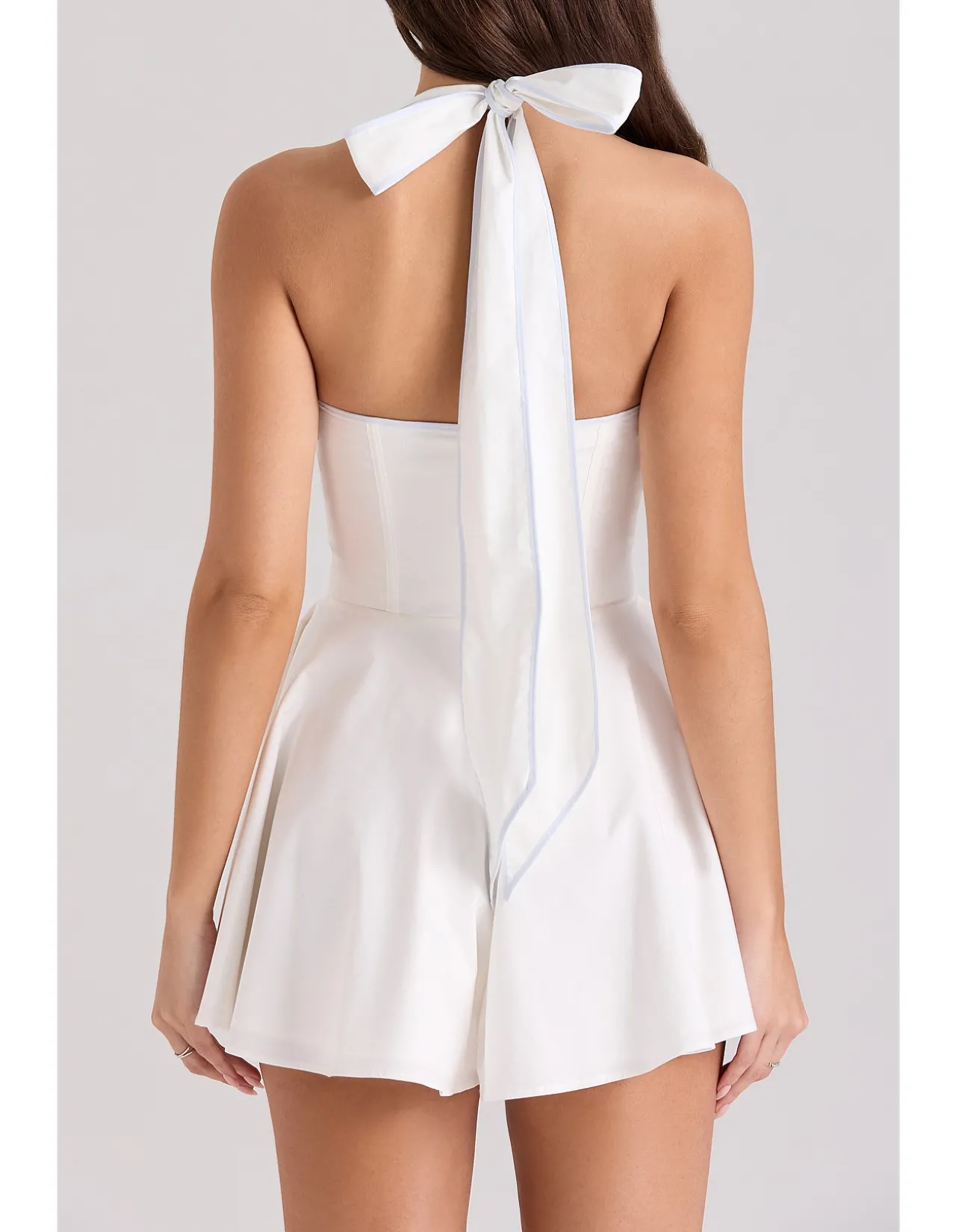 ELEANOR MINI HALTER PLAYSUIT
