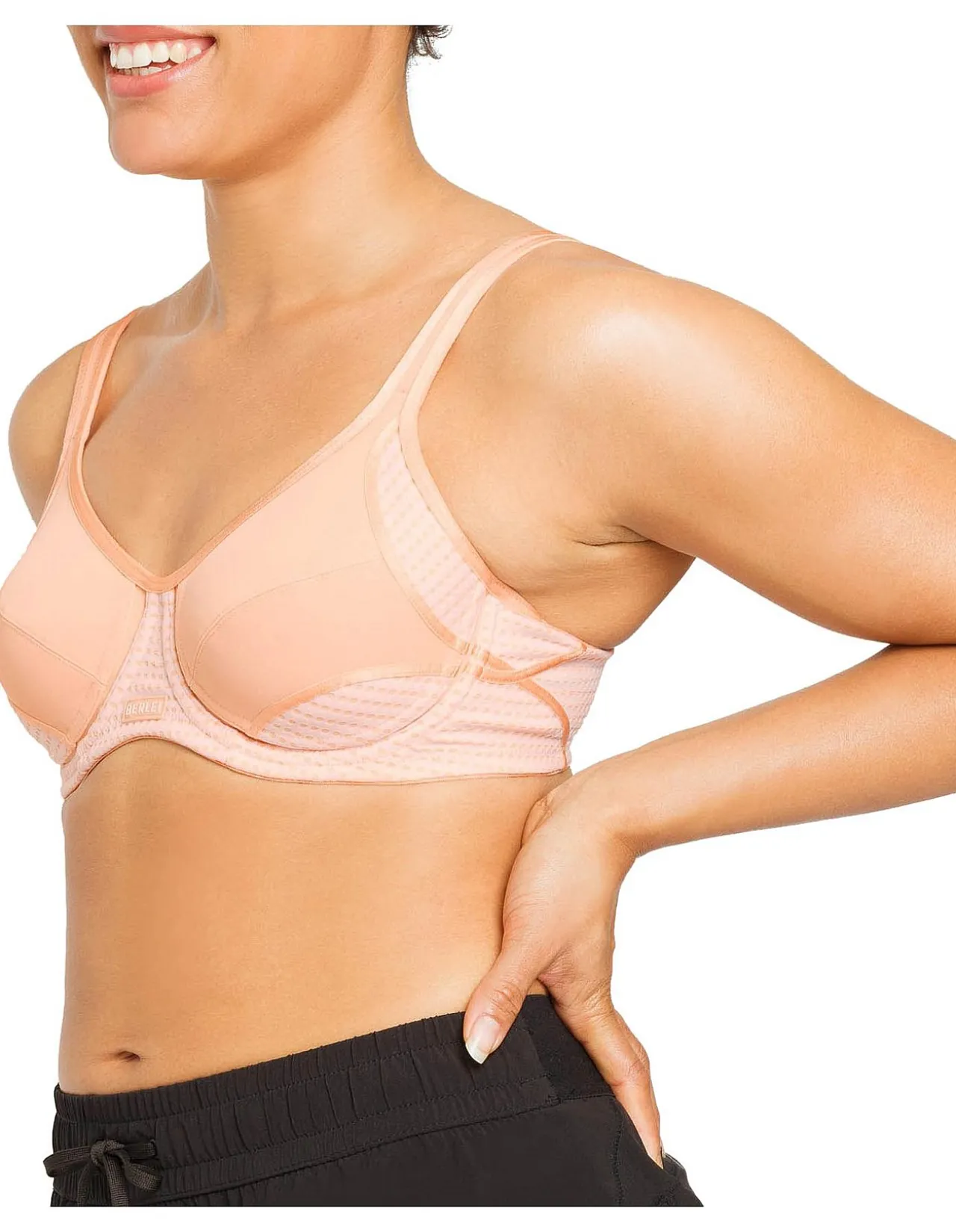 ELECTRIFY MESH UNDERWIRE SPORTS BRA