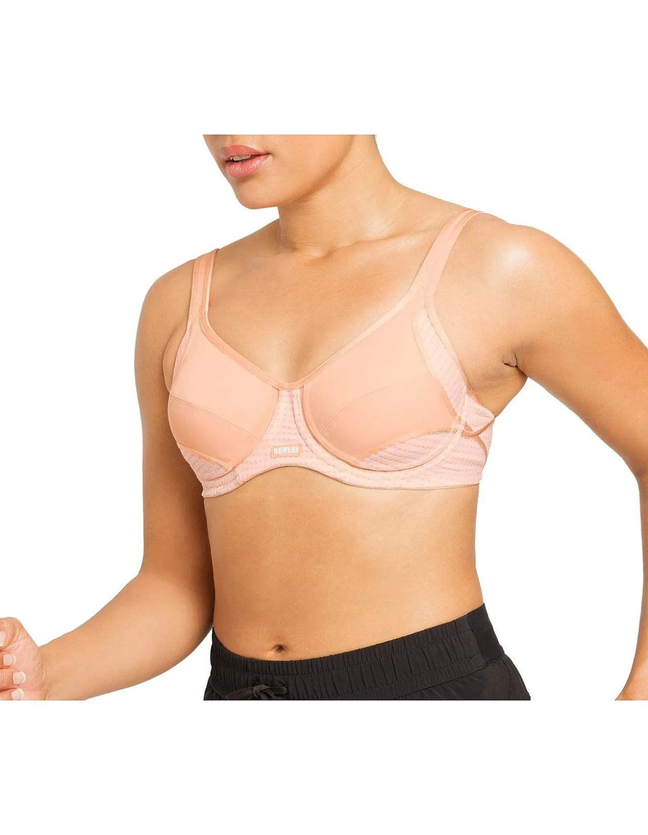 ELECTRIFY MESH UNDERWIRE SPORTS BRA