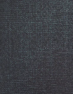 Elegan Notch Lapel Wool Jacket Dark Blue