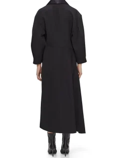 Elegant Long Sleeve Dress Black