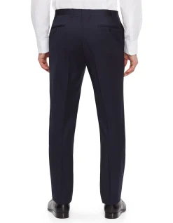 Elegant Navy Wool Suit
