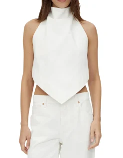 Eleni Denim Top