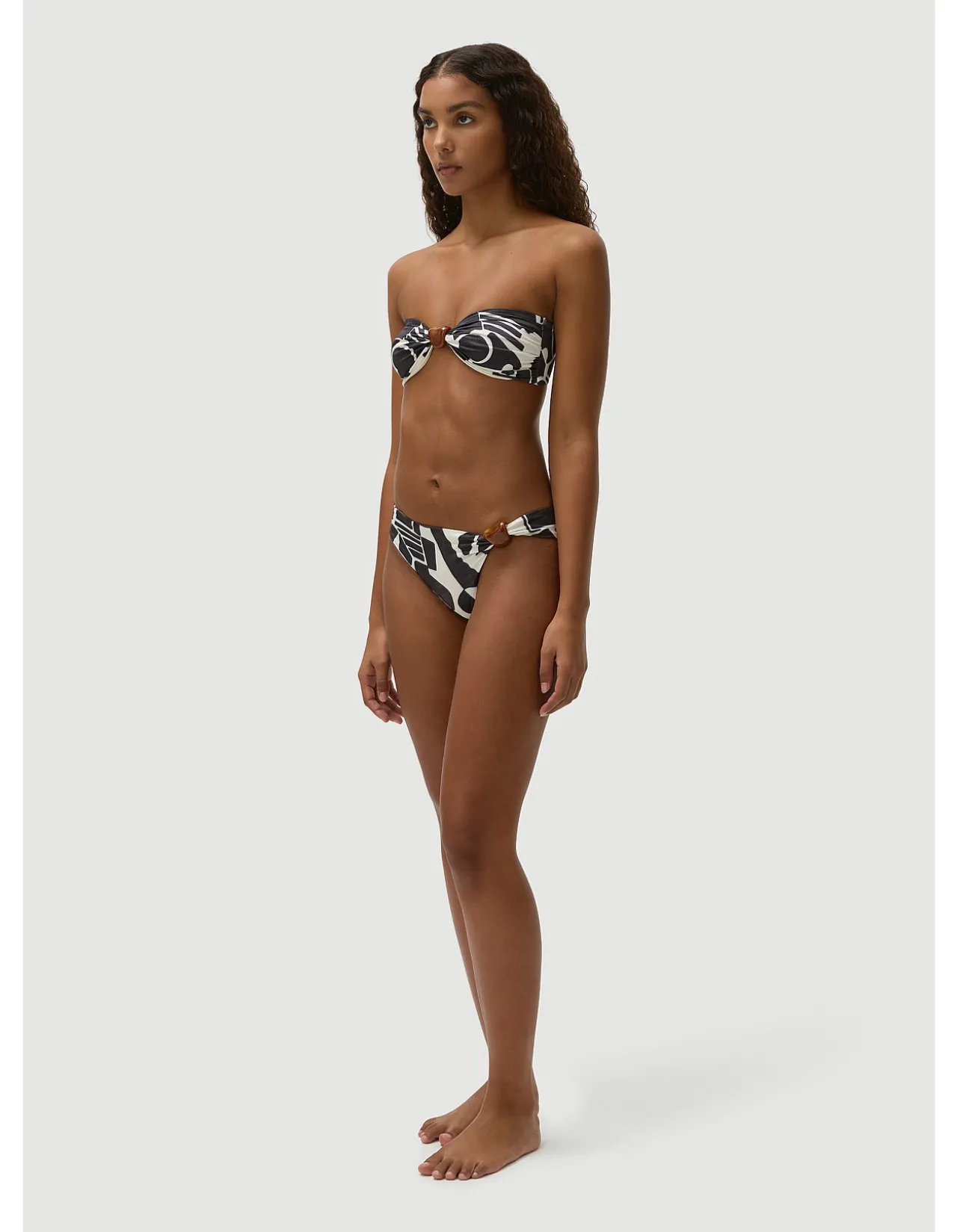 Eli Beaded Bandeau Bikini Top