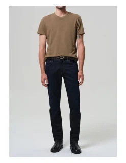 Elijah Relaxed Straight Cashmere Denim Jeans