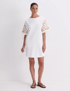 ELIZA EMBROIDERY DRESS
