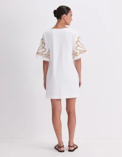 ELIZA EMBROIDERY DRESS