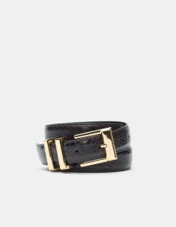 ELLE SQUARE BUCKLE BELT