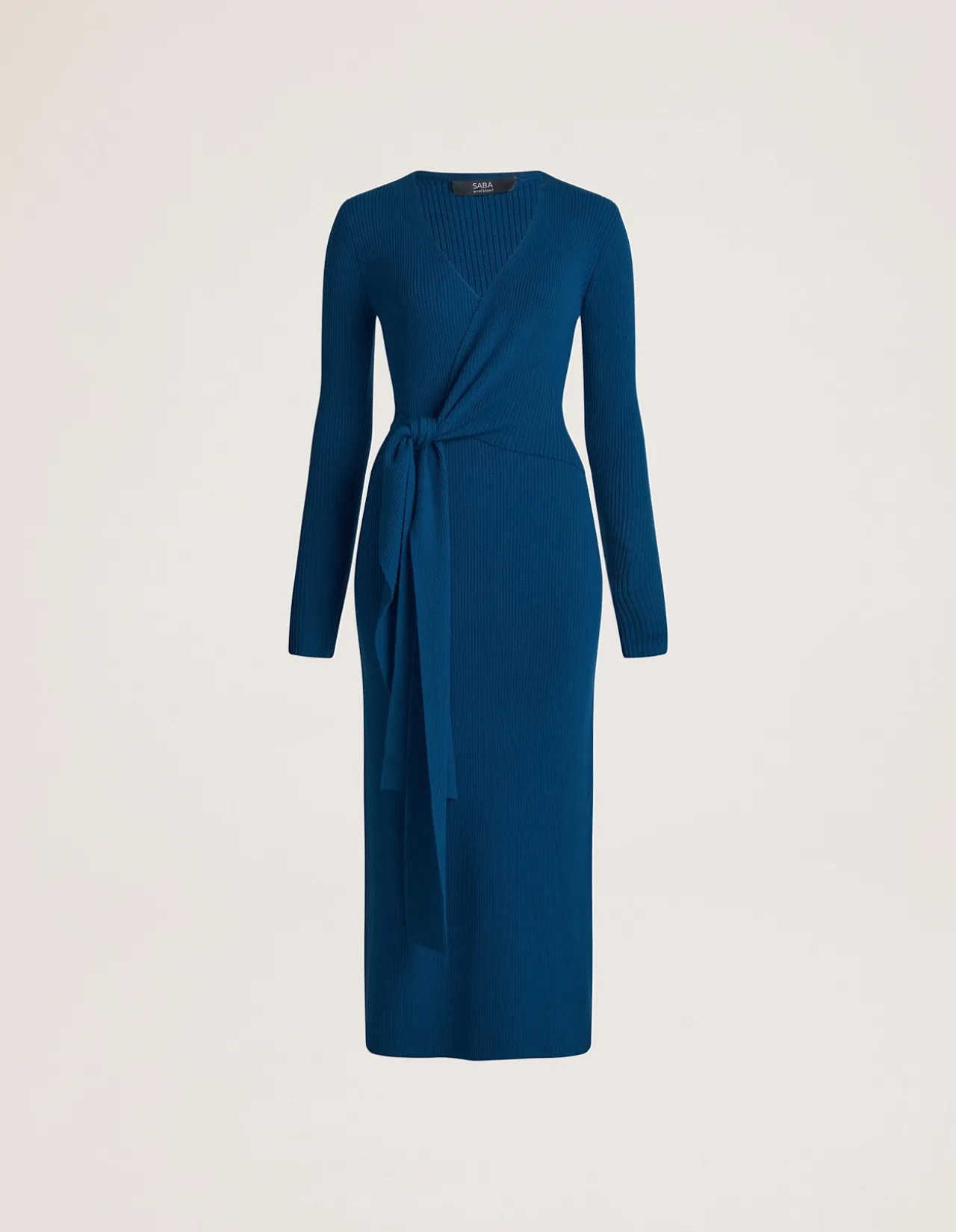 ELLE WRAP KNIT DRESS
