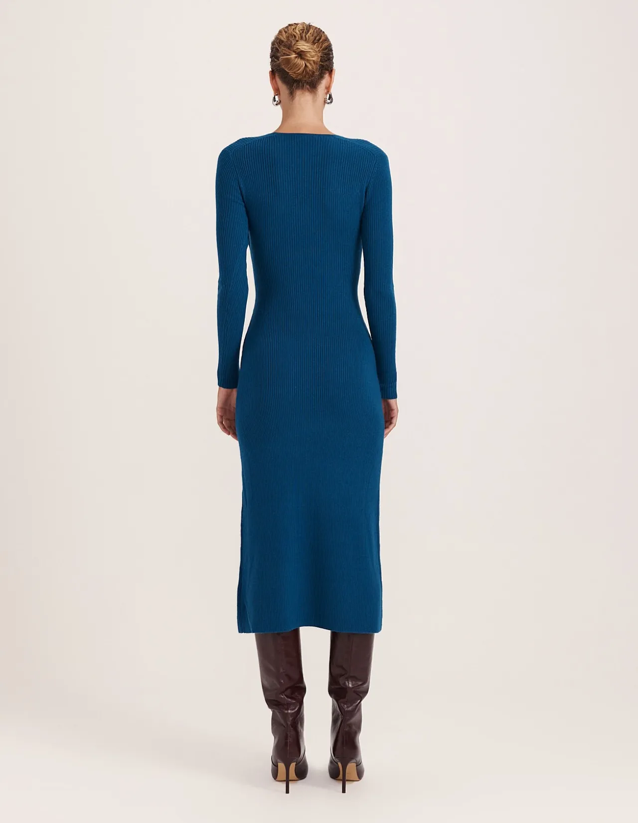 ELLE WRAP KNIT DRESS