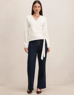 ELYSIA WRAP KNITTED CARDIGAN