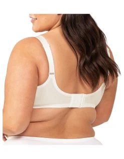 Embroidered Minimiser Underwire Bra