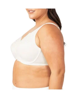 Embroidered Minimiser Underwire Bra