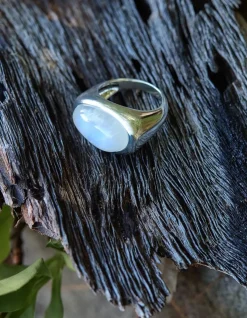 Emergence Moonstone Silver Ring