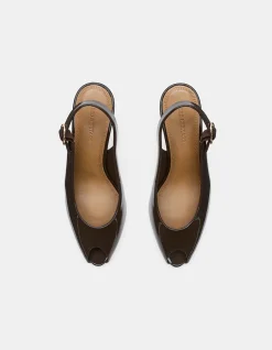 EMERY PEEP TOE HEEL