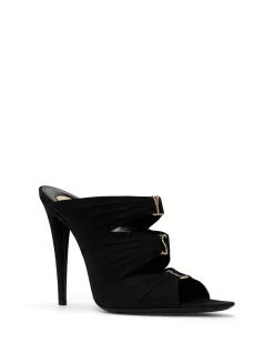 EMILIE 110 MULE SANDAL CREPE SATIN