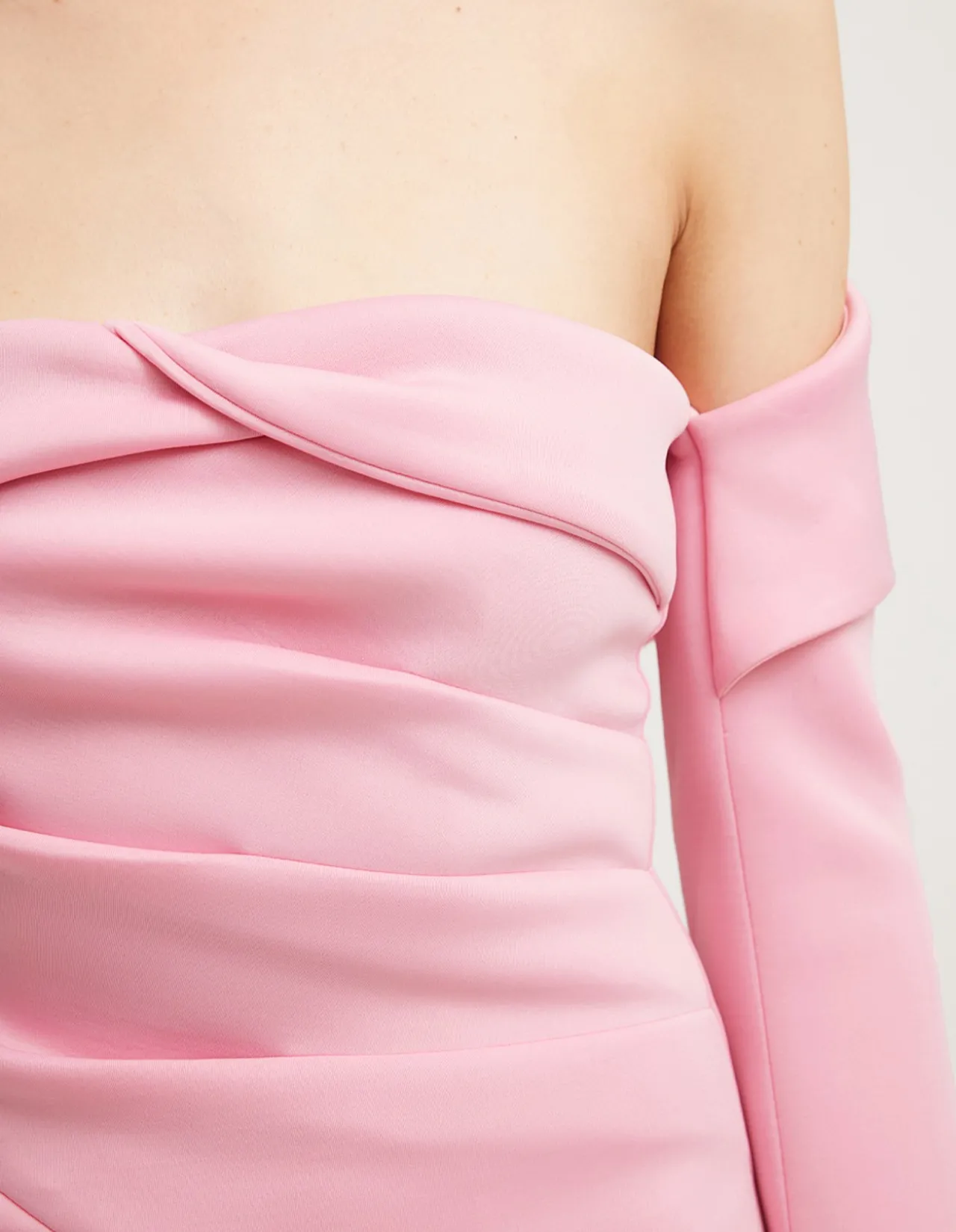 Emmaline Off Shoulder Long Sleeve Mini Dress