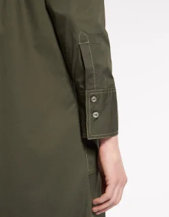 ESSENTIAL POPLIN DRESS