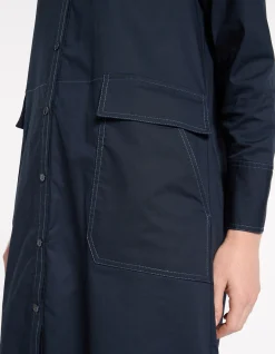 ESSENTIAL POPLIN DRESS