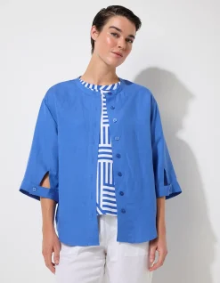 ESSENTIAL LINEN OVERSHIRT